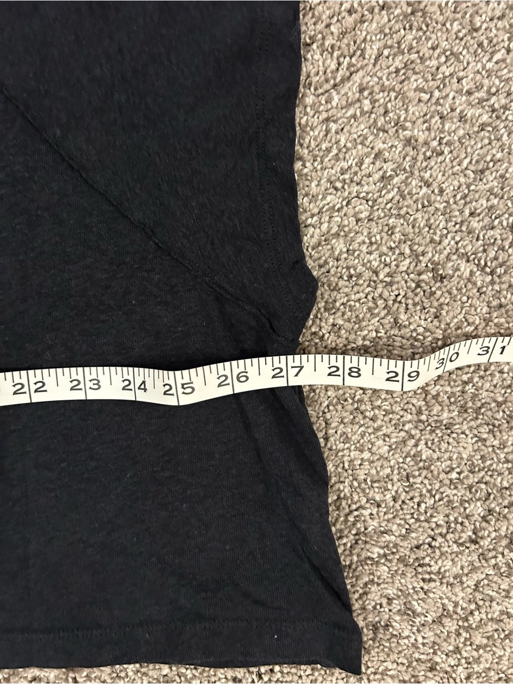 We The Free Charcoal Boxy Crop Tee Medium - Picture 5 of 6